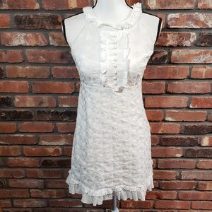 Lilly Pulitzer Embroidered Ruffle Shift Dress